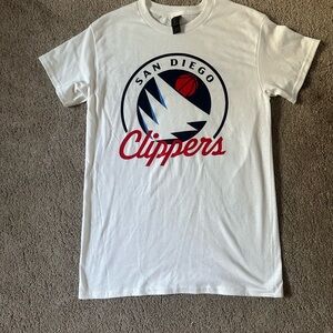 White San Diego Clippers Tee